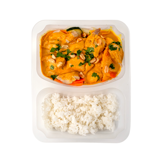 Kurczak w żółotym curry