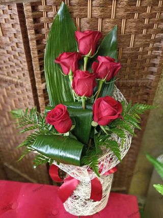 Ramo Amor com 6 Rosas