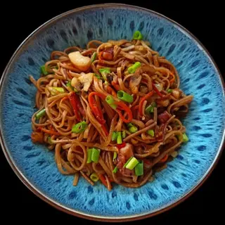Локшина Соба з морепродуктами 300г.
