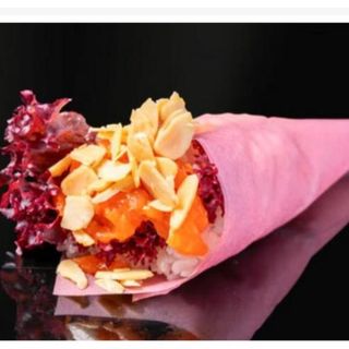 Temaki venere salmon hot