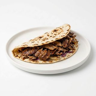 Piadina kebab solo carne menù