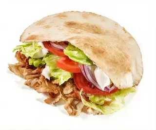 Menú Kebab Normal Con Queso