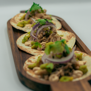 Tacos de pollo al pastor