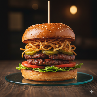 Doble Burger chorizo