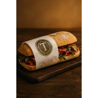 Bocadillo de jamón ibérico de bellota