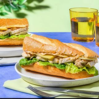 Baguette al estilo libanés