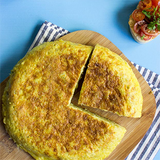 Tortilla De Patatas Con 4 Quesos para 5-6 personas