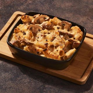 Pasta Funghi e Tartufo al Gratin