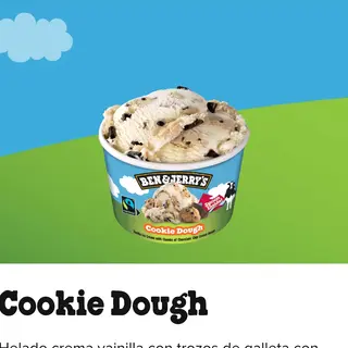 Helados Ben & Jerry's De Vainilla Con Cookie