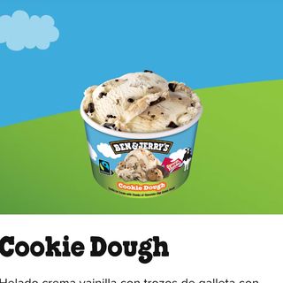 Helados Ben & Jerry's De Vainilla Con Cookie