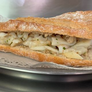Bocadillo de Sepia
