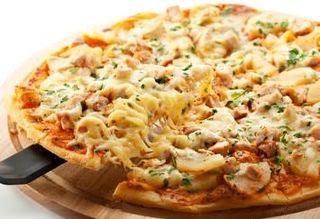 Pizza Patatas Fritas (Mediana Redonda De 30 Cm.)