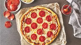 Pizza pepperoni.