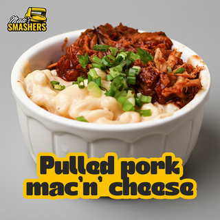 Pulled pork mac'n'cheese