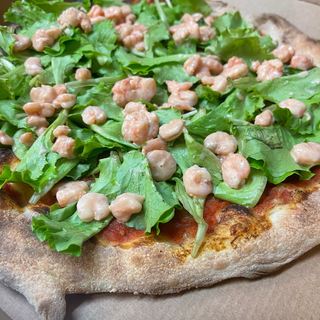 Pizza gamberetti