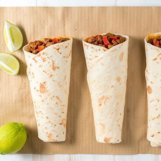 Burrito XL De Ternera Y Doble De Queso