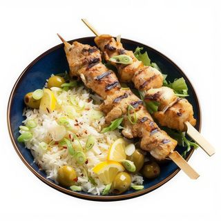 Xix tawuk plato con arroz