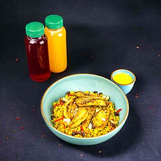 Combo Chicken & Bulgur Bowl + Booster!