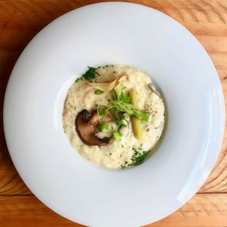 Risotto De Idiazábal Y Setas