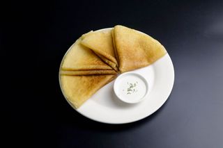 Блинчики со сметаной