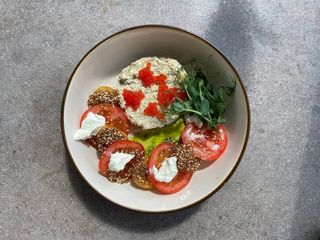 Форшмак з оселедця з червоною ікрою та мусом з Бринзи (290г)