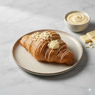 Cornetto cioccolato bianco