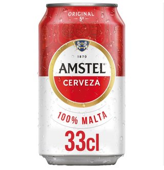 Cerveza Amstel  (330 ml.)