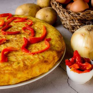 Tortilla clásica picante