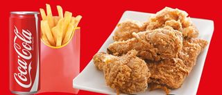 Menù family allitte di pollo