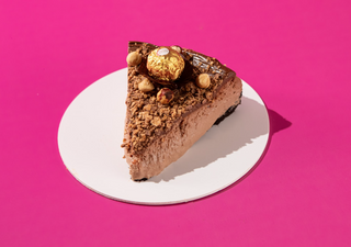Tarta De Queso Porción Ferrero Rocher