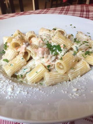 Paste Porcini e salmone