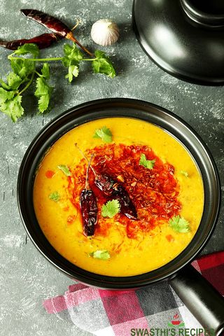 Yellow dal tadka