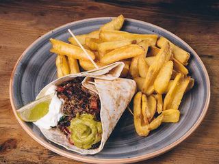 Pulled Pork Tortilla Wrap