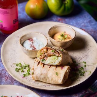 Chicken Raita Wrap