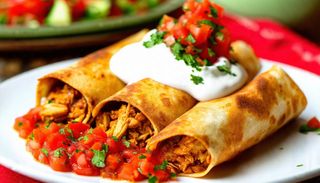 Chimichangas de Porco Defumado 3 Unidades