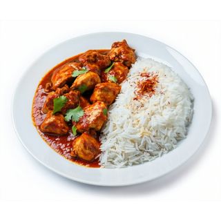 Chicken Masala Con Arroz