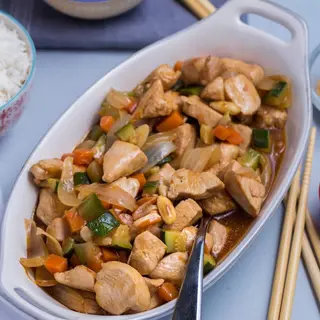 Pollo Con Almendras