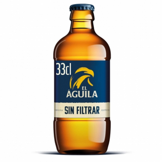 Cerveza Águila sin filtrar (33 cl.)