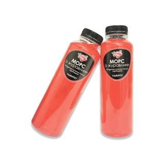 Морс журавлина 1 пл (500мл)