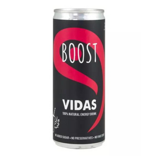Енергийна напитка Boost, VIDAS, 250 мл