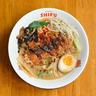 32. Spicy Fried Chicken Ramen