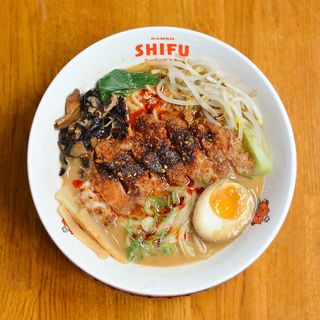 32. Spicy Fried Chicken Ramen