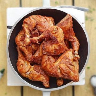 1/4 Chicken deep Fry