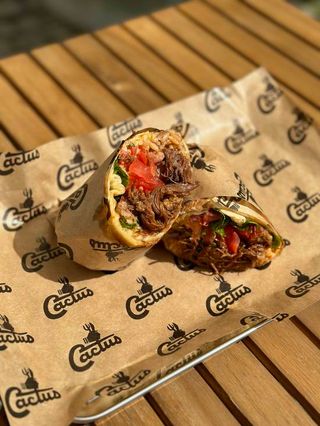 Burrito z Wolowiną Barbacoa