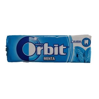 Chicles Orbit Menta Paquete 14G.