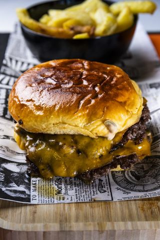 Hamburguesa crack bacon