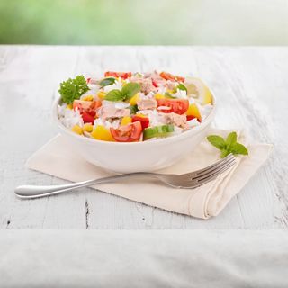 Meniu ton Rio Mare cu orez basmati