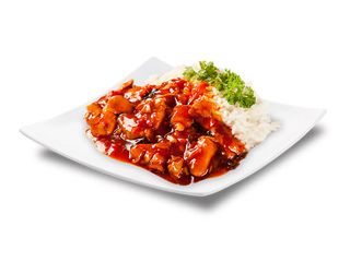 Курица в кисло-сладком соусе