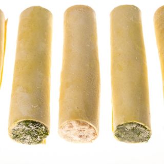 Canelones de espinacas