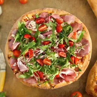 PIZZA PROSCIUTTO CRUDO 60*60 + CUTIE